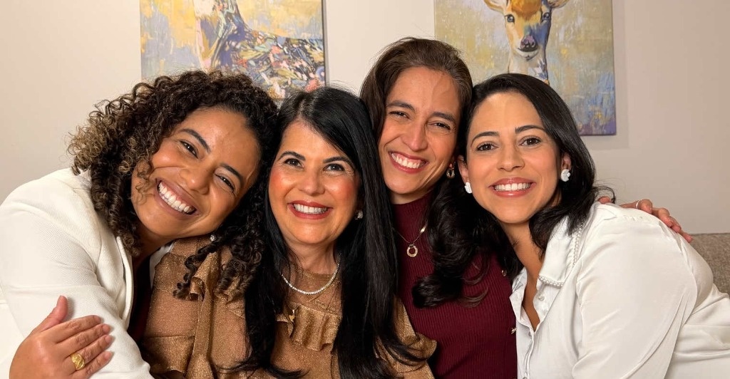Milene Henriques, Dra. Chris Cavalcante, Pollyana Albuquerque e Erika Siqueira